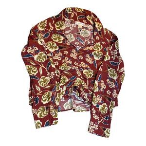 Band Of Gypsies Women’s Floral Long Sleeve Blouse